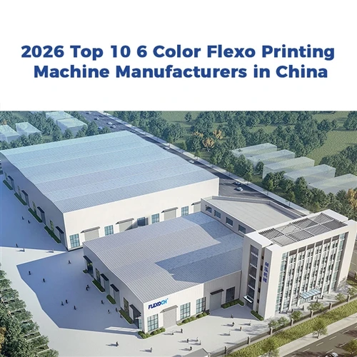 Top 10 des fabricants de machines d'impression flexographique 6 couleurs en C...