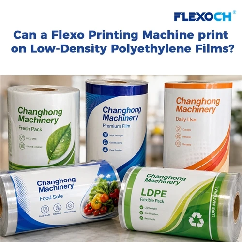 Une machine d'impression flexographique sur film plastique peut-elle imprimer...